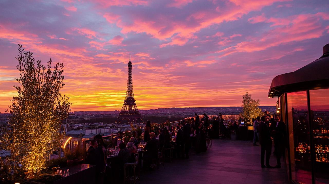 Lire la suite à propos de l’article Organisez votre événement parfait sur un rooftop privatisable à Paris